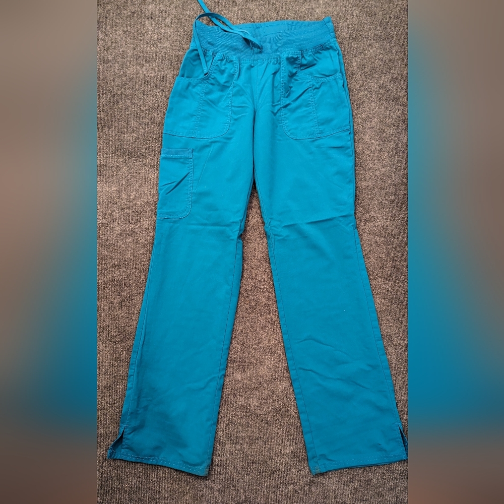 Scrubstar scrub pants XS bright blue